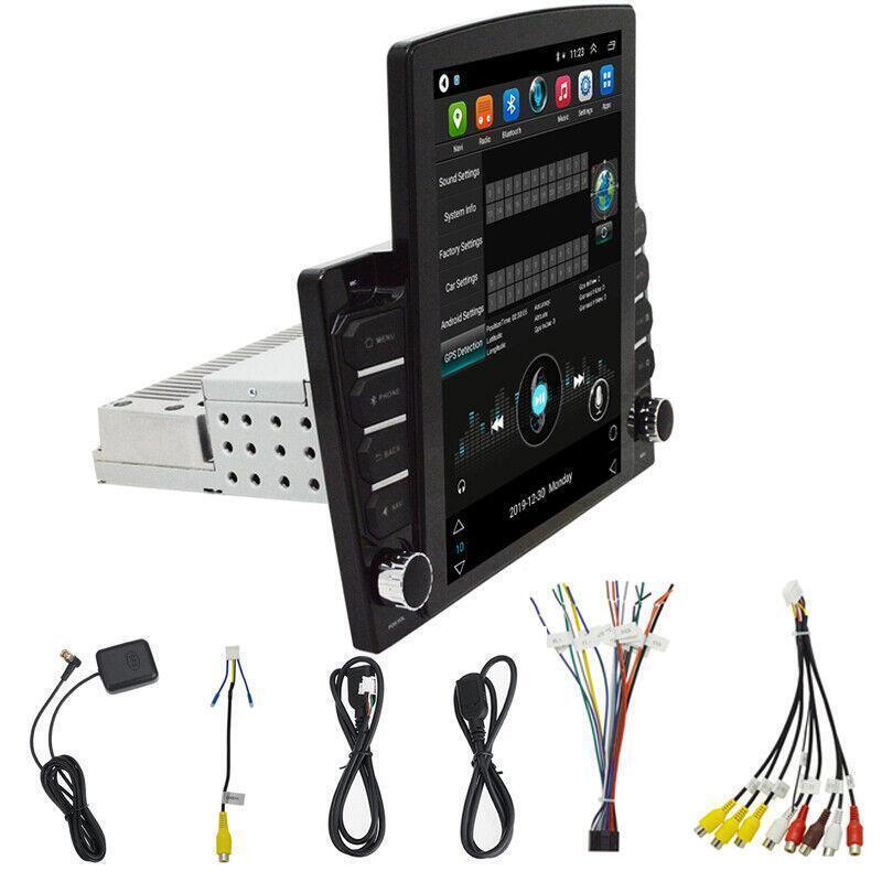 9.7 Vertical Touch Screen 1DIN Android Car Stereo FM GPS Navigation WIFI Player
