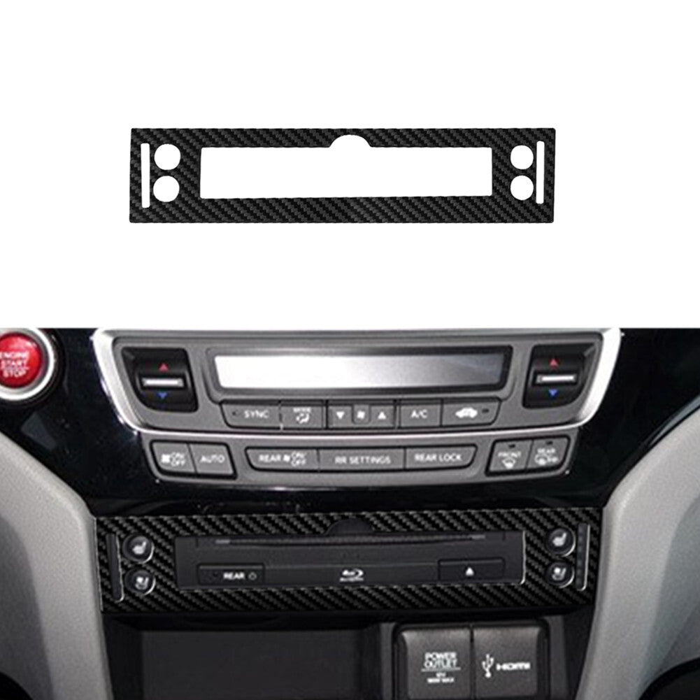 Carbon Fiber Heated Seats Button Frame Trim for Honda Ridgeline 2017-2020 Type A
