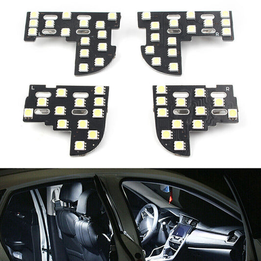 Fit for Honda Accord Sedan 2008-2012 Interior Dome Map Reading Lights Kit White
