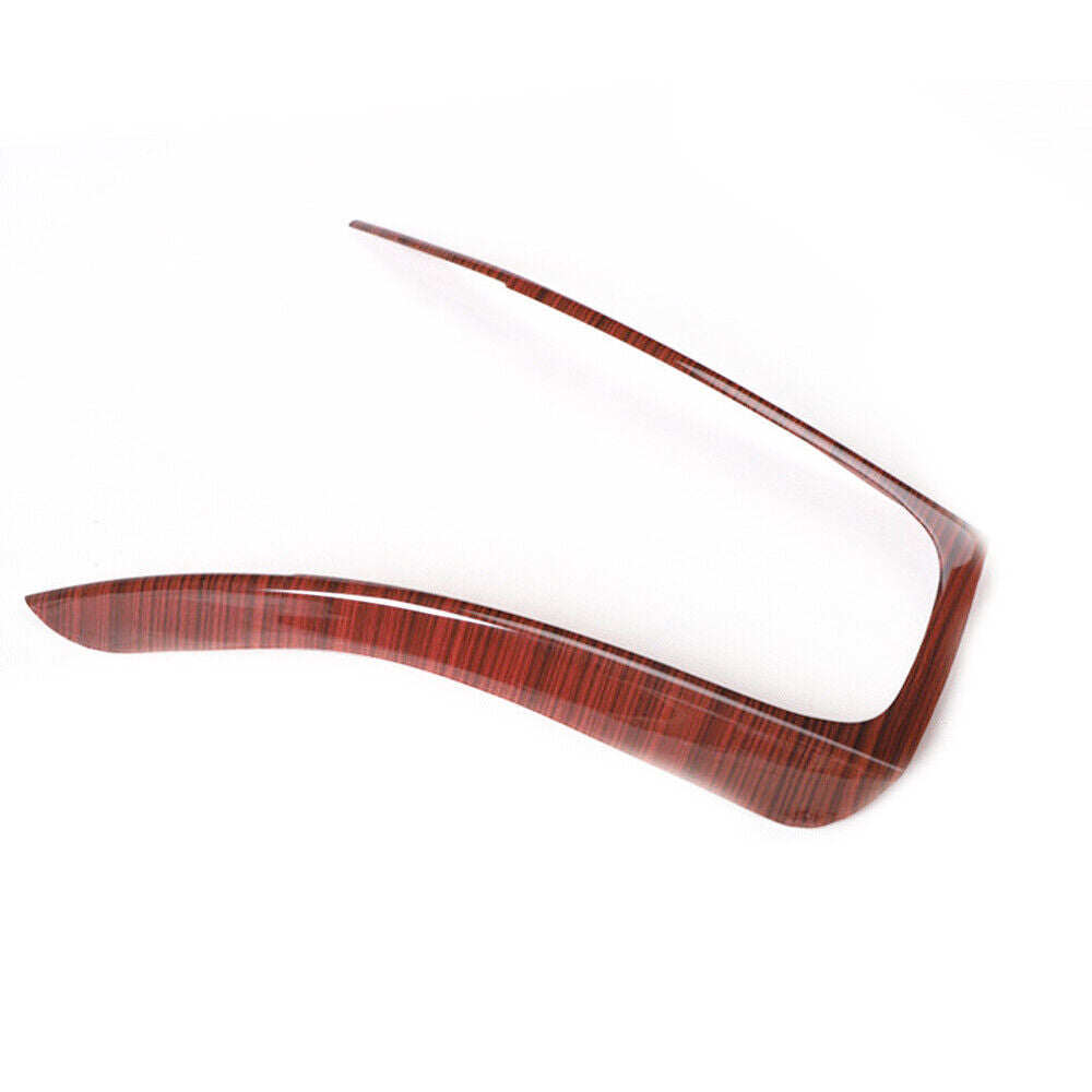 Car Inner Gear Shift Both Side Cover Trim 1 Fit for Audi A5 2008-2016 Red Wood