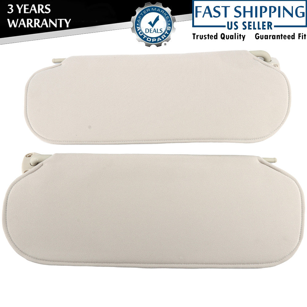 Left Right Sun Visor w/o Light Fit for Chevy Express Savana 1999-2019 84054695