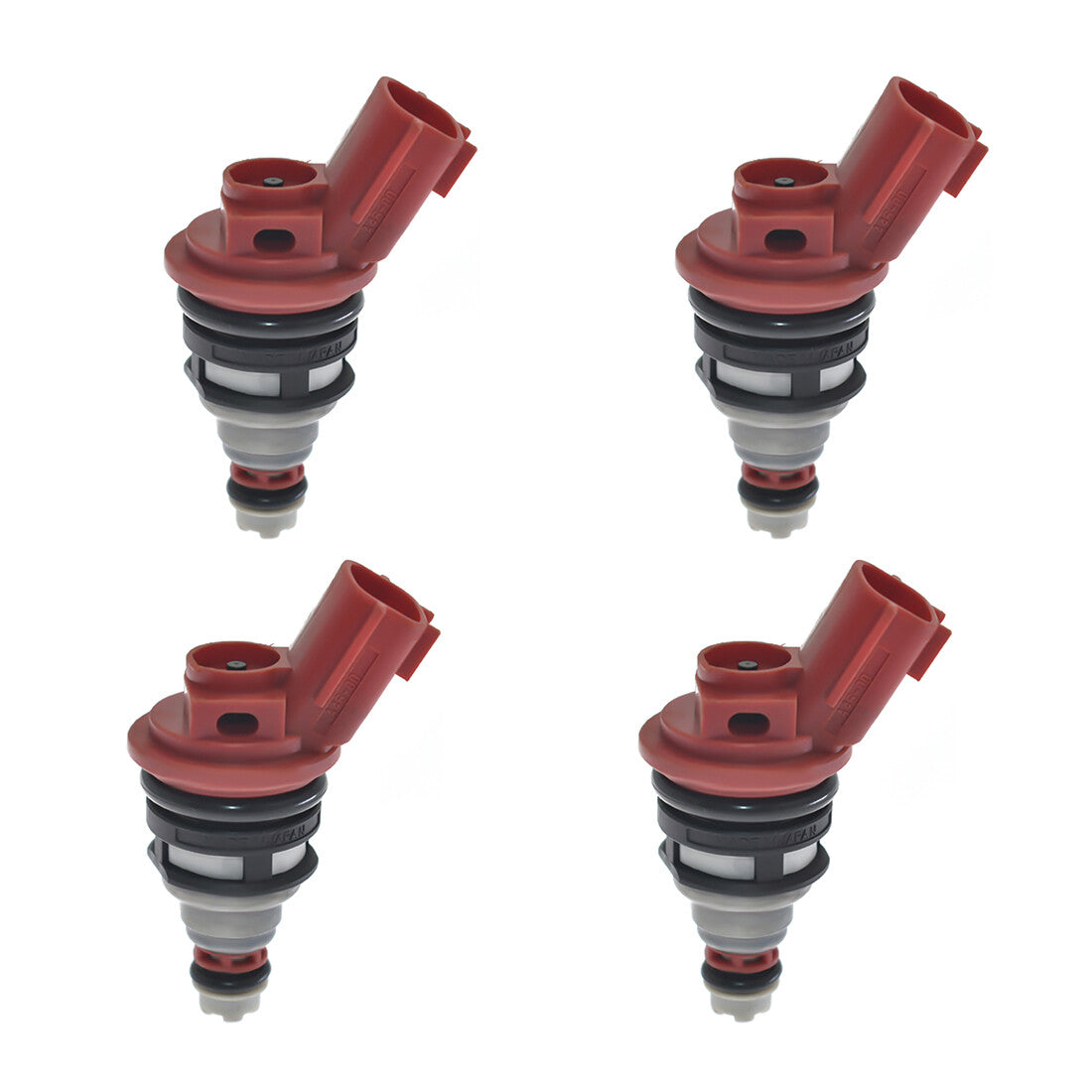 4X New Fuel Injectors 16600-53J00 For JECS SR20DE 2.0L KA24DE 2.4L Flow Matched