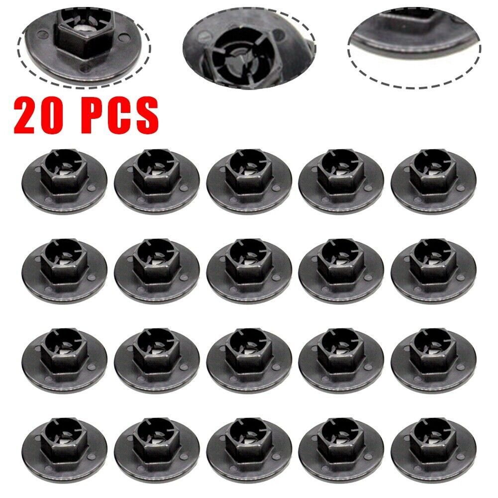 20pc Wheelhouse Fender Liner Nut Grommet 8414526000 for Hyundai for Kia Optima Soul