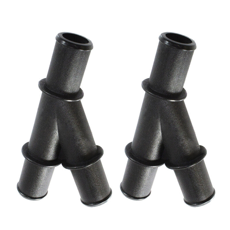 2x 3/4 x 3/4 x 3/4 20mm Y Heater 3 Way Water Hose Pipe Fitting Connector