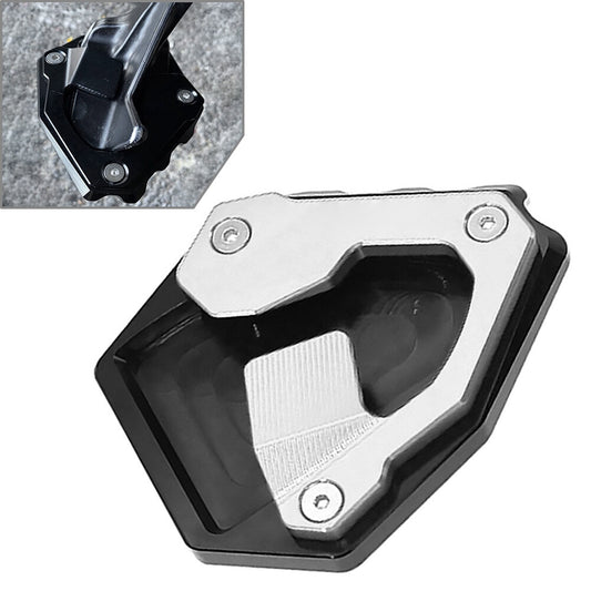Side Stand Enlarge Kickstand Pad Silver for Honda NT1100 2021 2022 2023