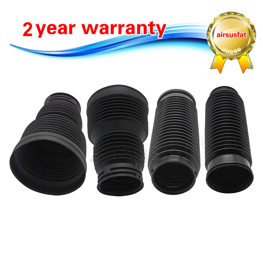 4pcs Front Rear Air Spring Shock Dust Boot Cover for Mercedes W166 ML350 New