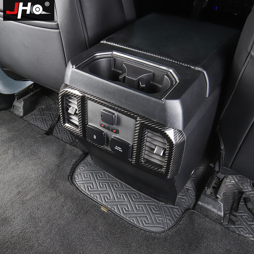 Carbon Fiber Rear Air Vent Cover Trim for Ford F150 /LTD 2015-2020