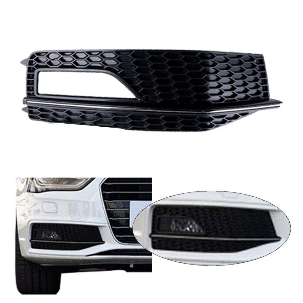 Front Right Bumper Lower Fog Light Lamp Grill Cover for AUDI for A4 S-Line S4 13-15