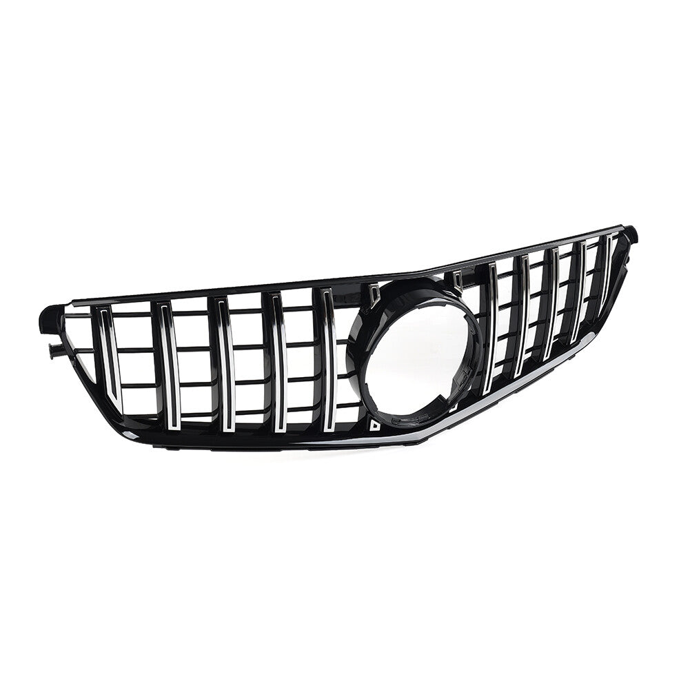 Car GTR Style Front Bumper Hood Radiator Grille Fit for Benz C Class W204 2007-2014