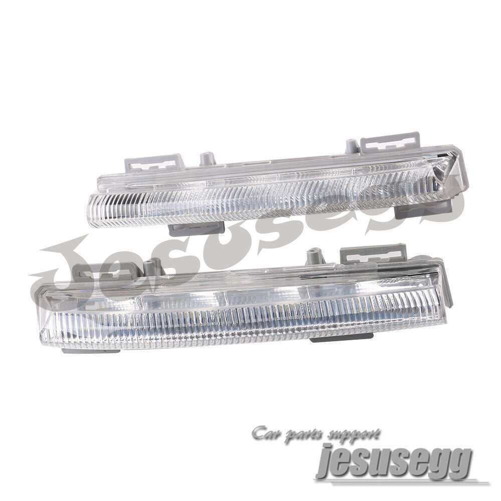 Pair LR Side Running Fog Light Lamp Fit for Benz W204 W212 C250 C280 C350 E350