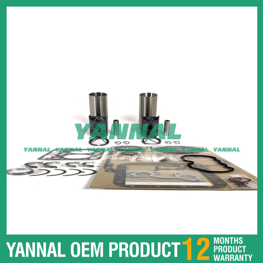 2TNE68 Overhaul and Rebuild Kit with Complete Set of Shims and Bearings for Yanmar Engines