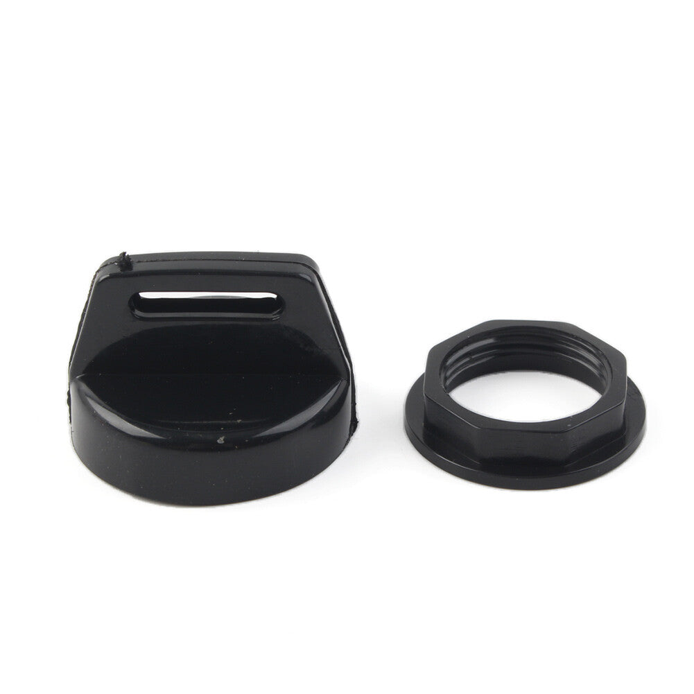 Ignition Key Cover w/Nut Black ABS for Polaris RZR XP 800-1000 Ranger Sportsman