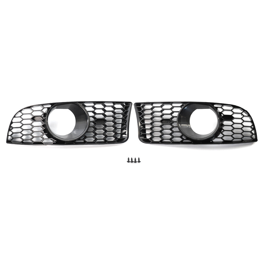 Front Bumper Fog Light GrilleFor for BMW 3 Series E90 E92 E93 M3 Style 2009-2011