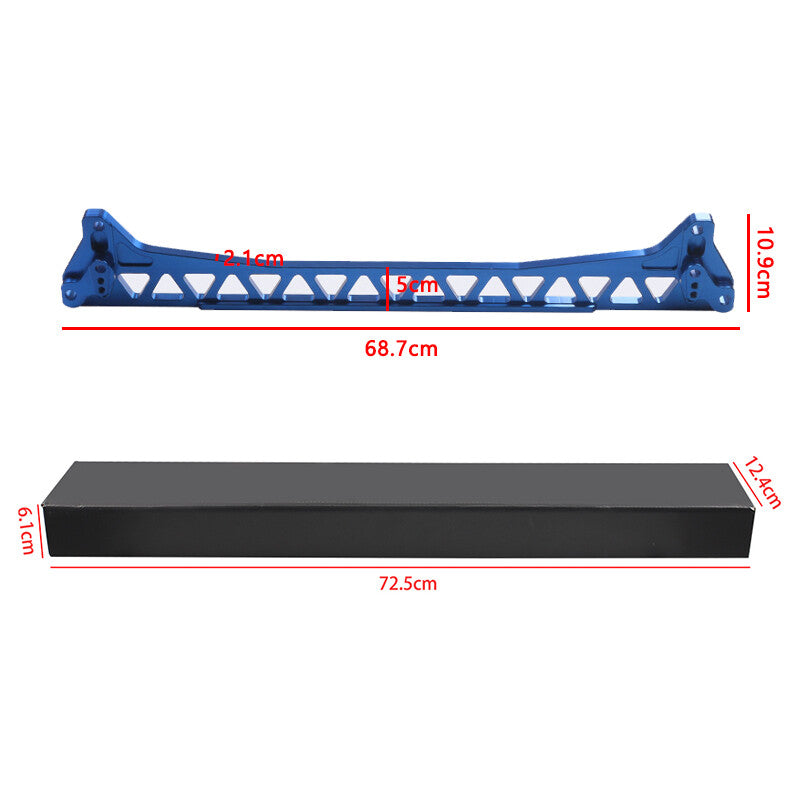 F7 Rear Control Arm Subframe Lower Tie Bar Brace for 88-95 for Honda for Civic EG Blue