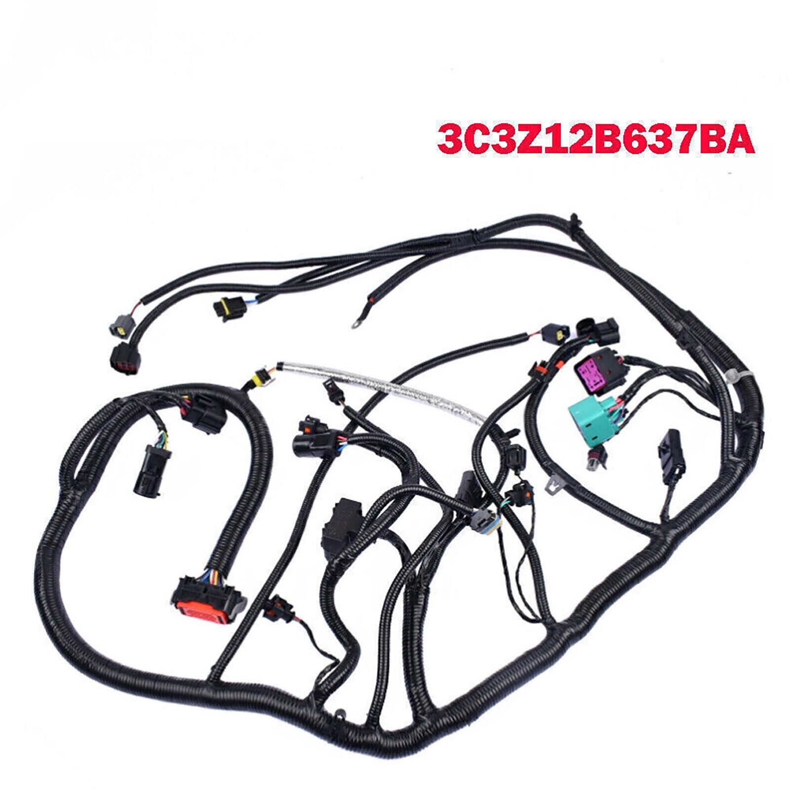 For 2003 for Ford F250 F350 F450 Super Duty Engine Wiring Harness 6.0L 4C3Z12B637AA