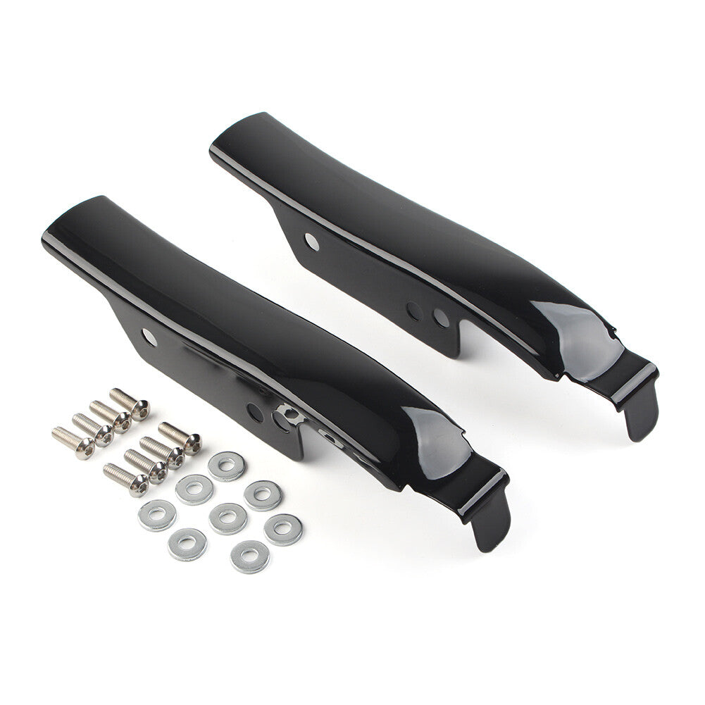 Black Fender-Saddlebag Filler Panels for Harley Touring Electra Glide FLHT 93-08