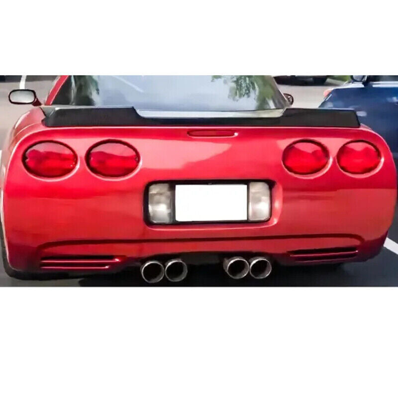 Rear Trunk Spoiler Wing For 1997-2004 for Corvette C5 ZR1 Extended Style Gloss Black