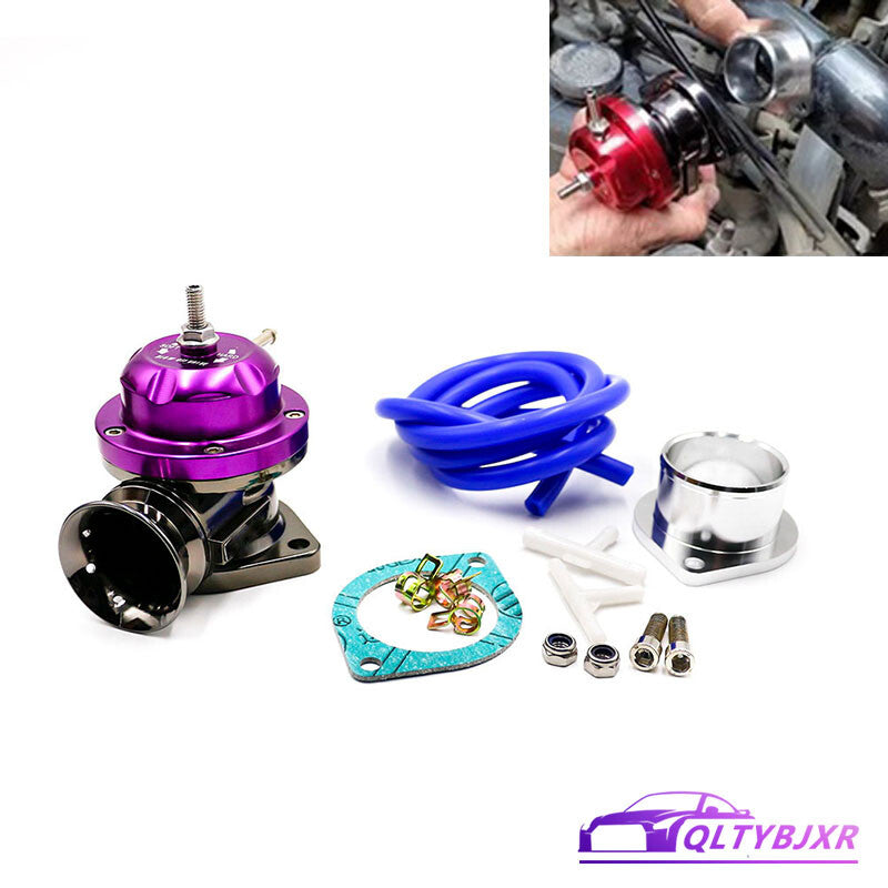 Type-RS Turbo Blow Off Valve Kit Adjustable Universal 25psi BOV Blow Dump Purple