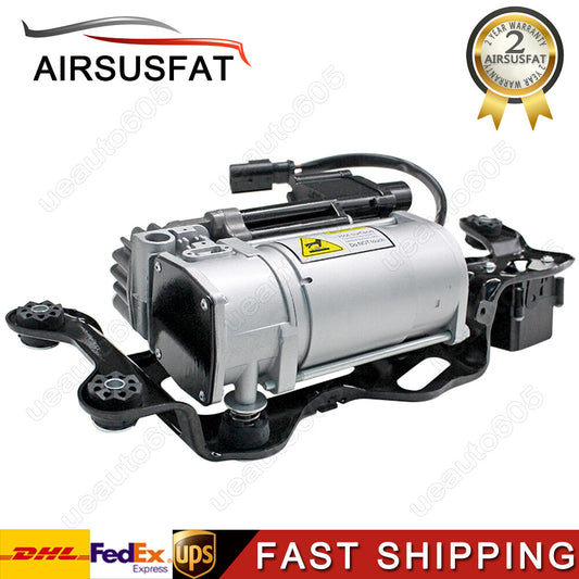 for BMW X5 F15 F85 X6 F16 Air Suspension Compressor Pump w/ Solenoid Valve Block