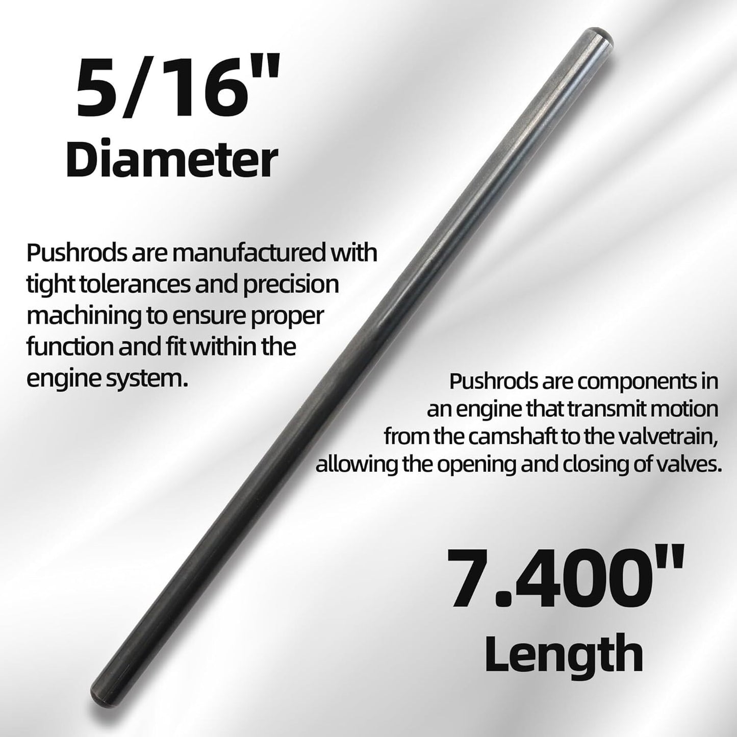 LS7 Lifters + Pushrods FITS LS1 LS2 LS3 LS6 LQ4 LQ9 LY5 LY6 LM7 4.8 5.3 5.7 6.0