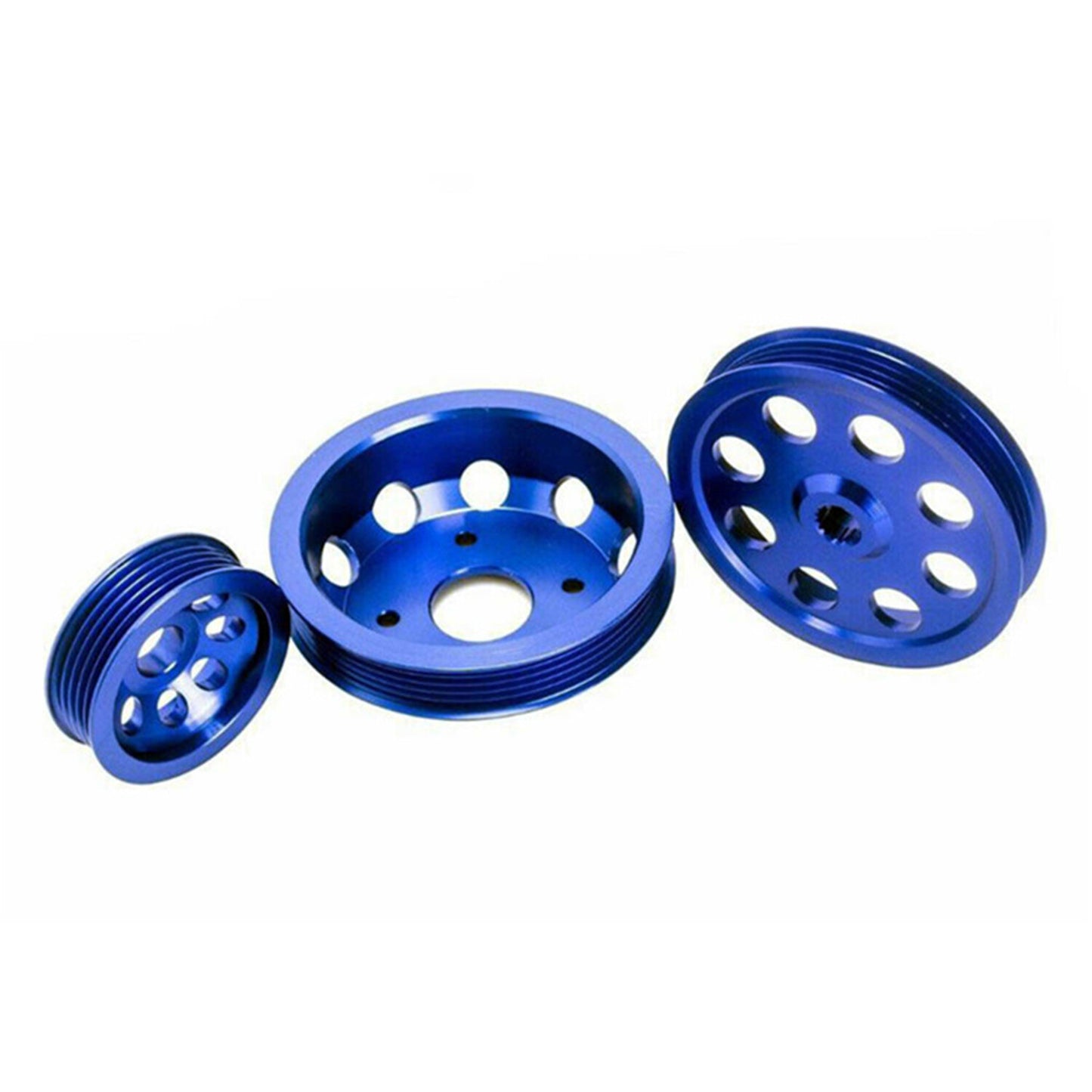 Light Weight Aluminum Crankshaft Pulley for Nissan S13 S14 180SX 200SX SR20 2.0