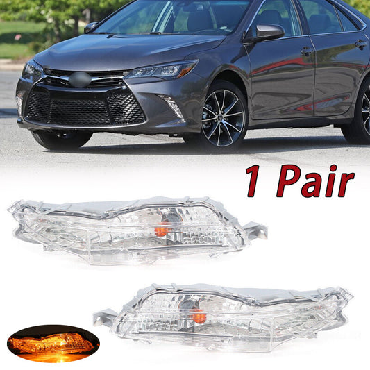 LHRH LED Daytime Running Fog Lamps Turn Signal Light for Toyota for Camry 2015-2017