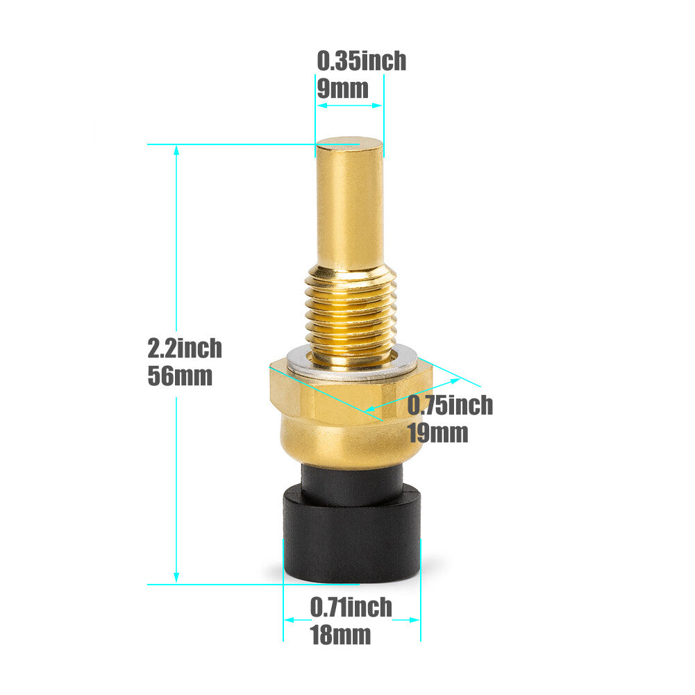 4x for Chevy 1500 Silverado HD 2500 3500 D Radiator Coolant Sensor Temperature