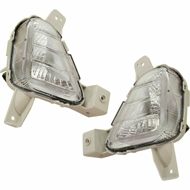 Right Fog Lamp Daytime Running Lights 1Pcs for Hyundai SONATA 2018-2019