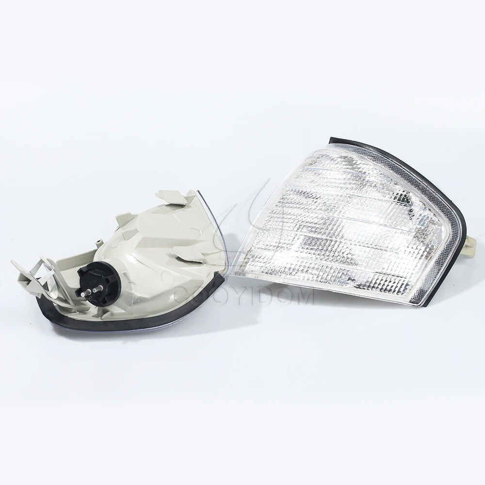 Pair Led Lamps Mirror Corner Lights for Mercedes-Benz C Class W202 1994-2000