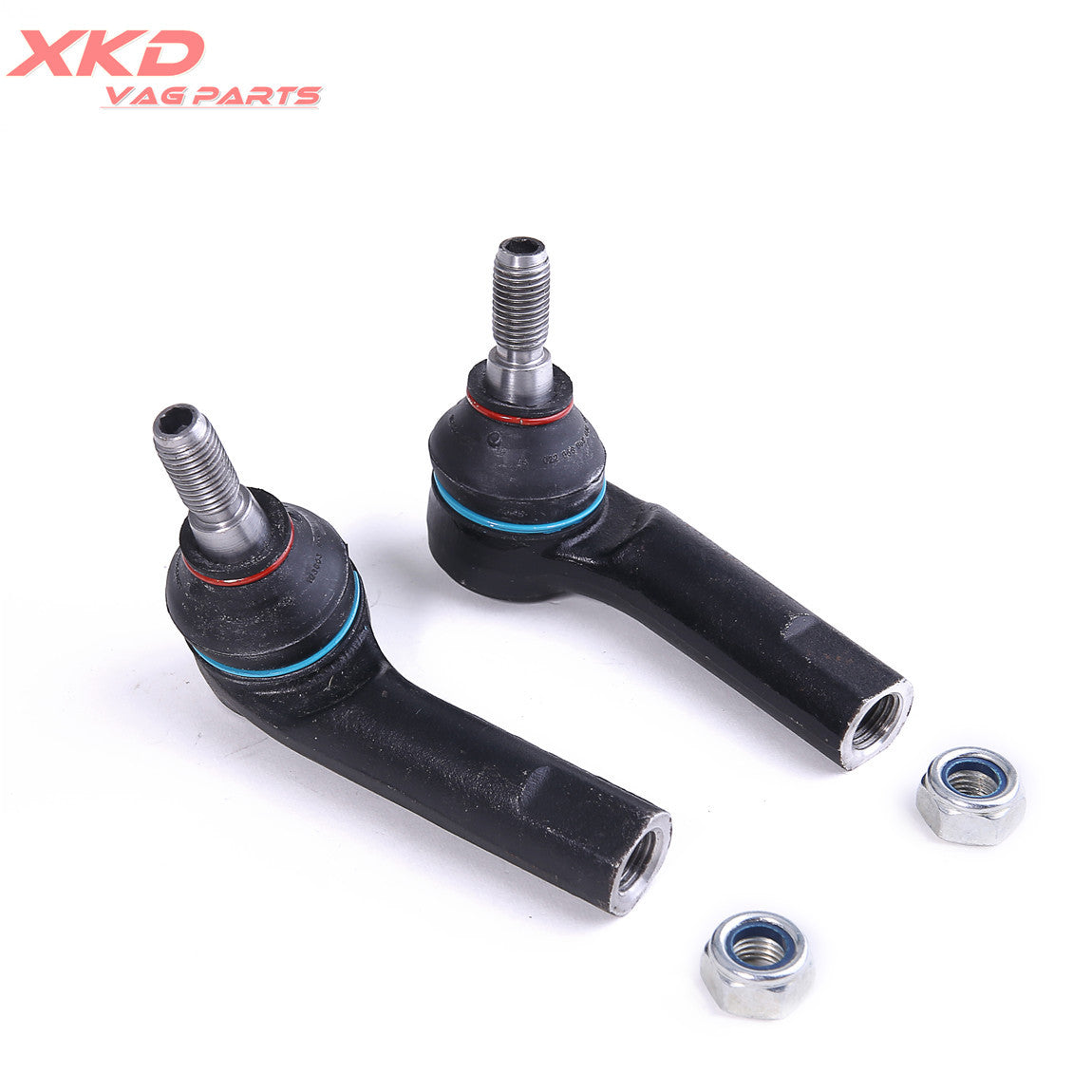 2-Piece Steering Tie Pole End Ball Joint for Volkswagen Beetle, for Jetta , for Golf , Polaroid, for Audi S3