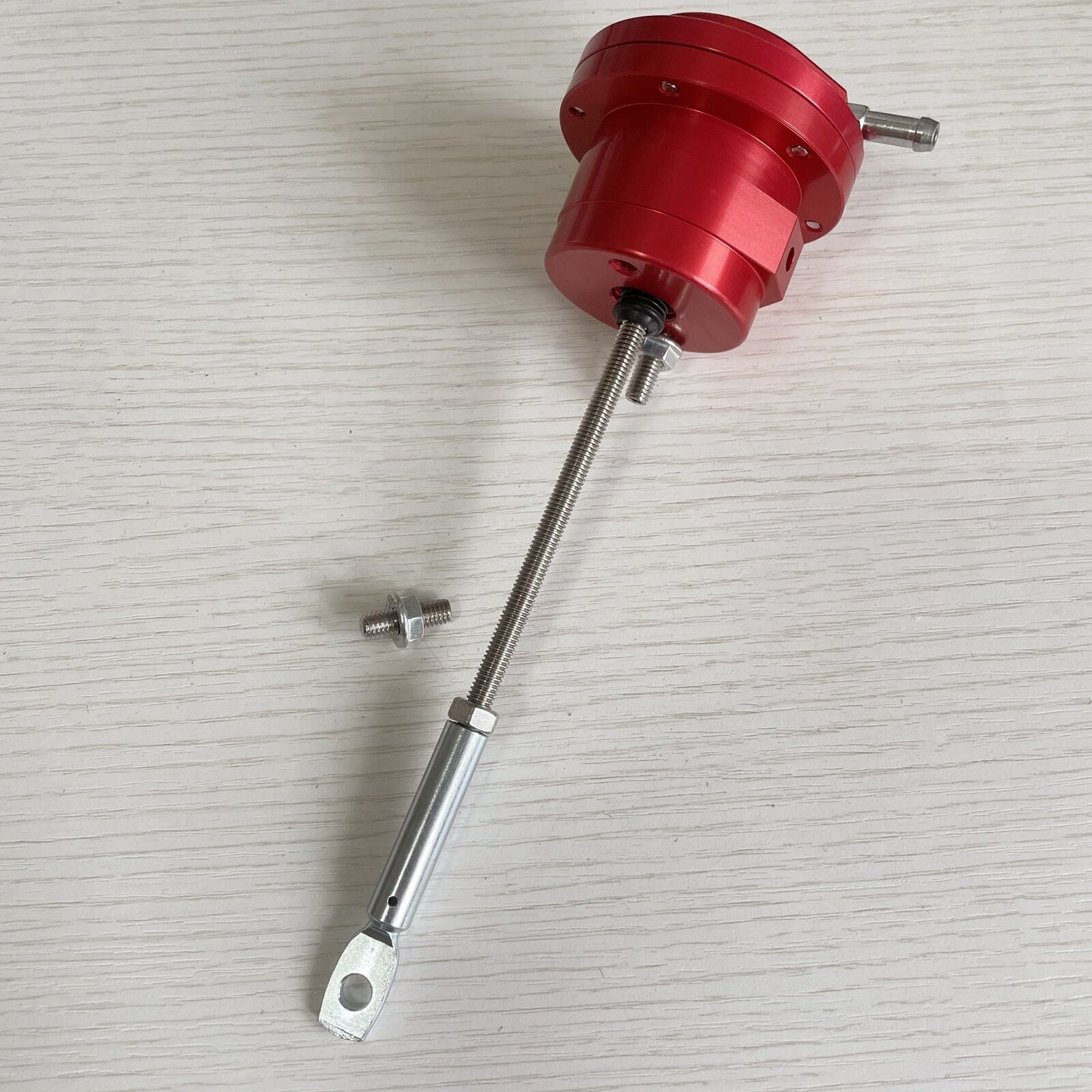 High-performance adjustable wastegate actuator for turbochargers