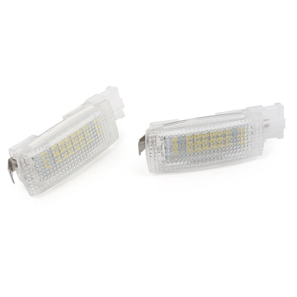 2x Error Free LED SMD vanity mirror visor lights Fit for VW for Golf SCIROCCO for PASSAT
