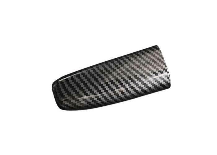 for Ford for Mustang 2015-2022 Black Carbon Fiber Brake Handle Handbrake Cover Trim