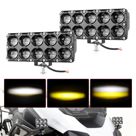 2PCS 40W LED Work Light Bar Fog Driving Lamp Spot Pods Truck SUV ATV Motorcycle