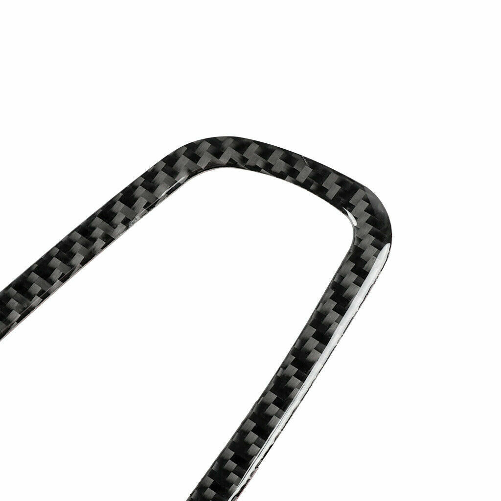 8-piece pack of carbon fiber door handle decorative stickers