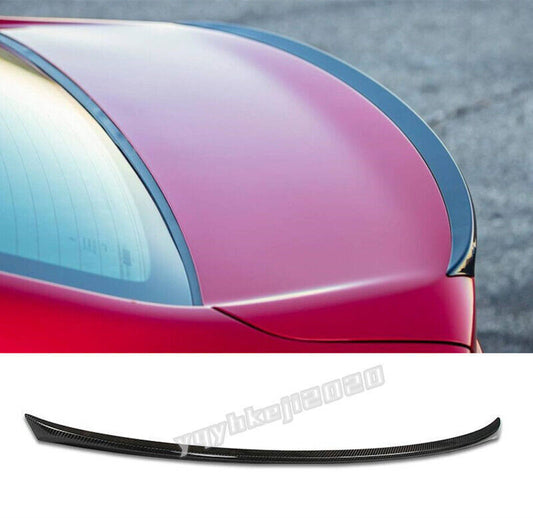 2017-2020 for Acura TLX Sedan Carbon Fiber ABS Rear Door Trunk Spoiler Wing Lip