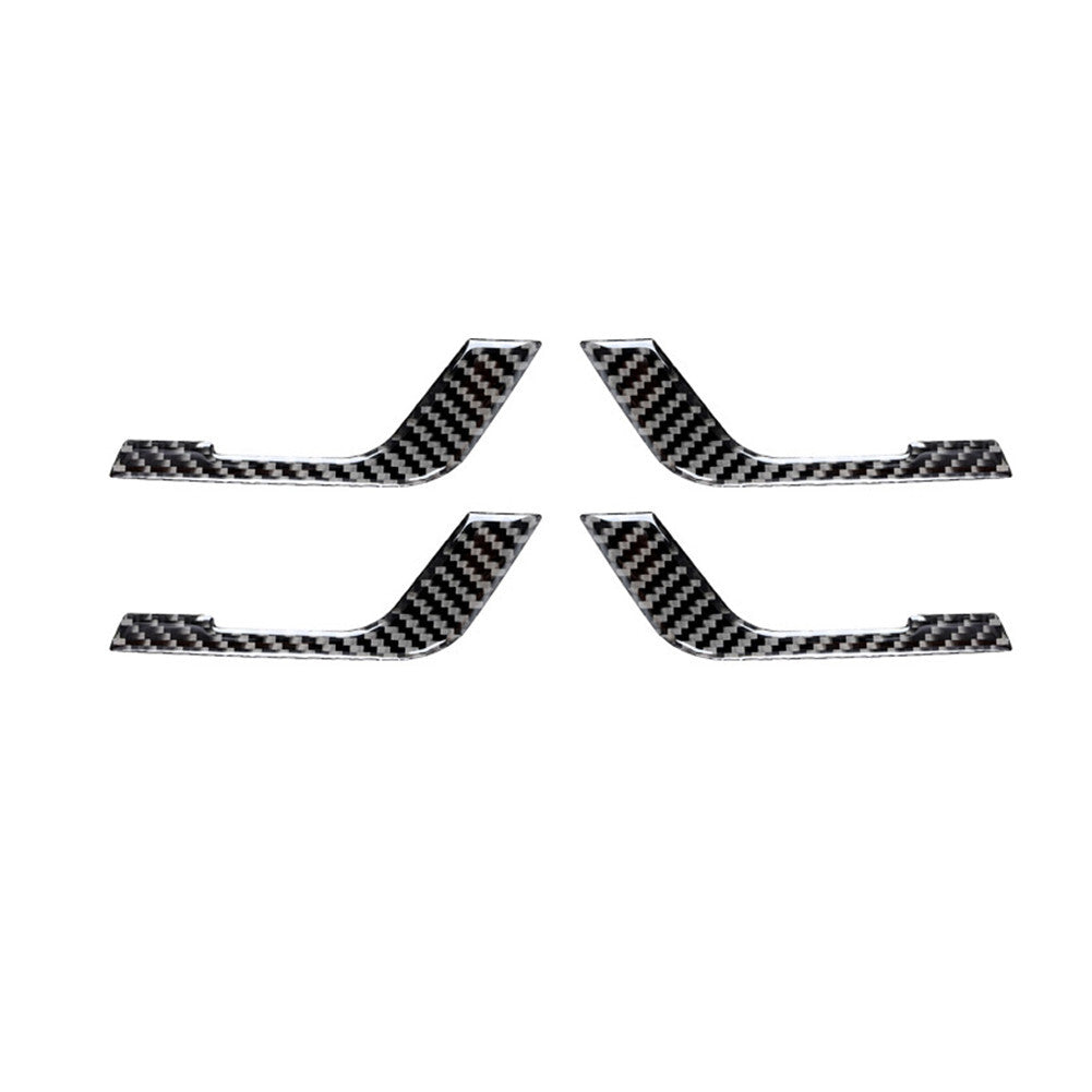 4Pcs Carbon Fiber Inner Door Handle Cover Trim for Toyota Highlander 2008-2013