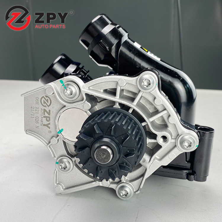 ZPY for VW for Jetta for Passat for AUDI Q5 TT CC 2.0T Water Pump with Thermostat Assembly