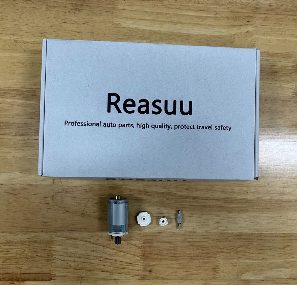 Reasuu Steering Wheel Lock Motor+Gear Repair for Car Vehicles