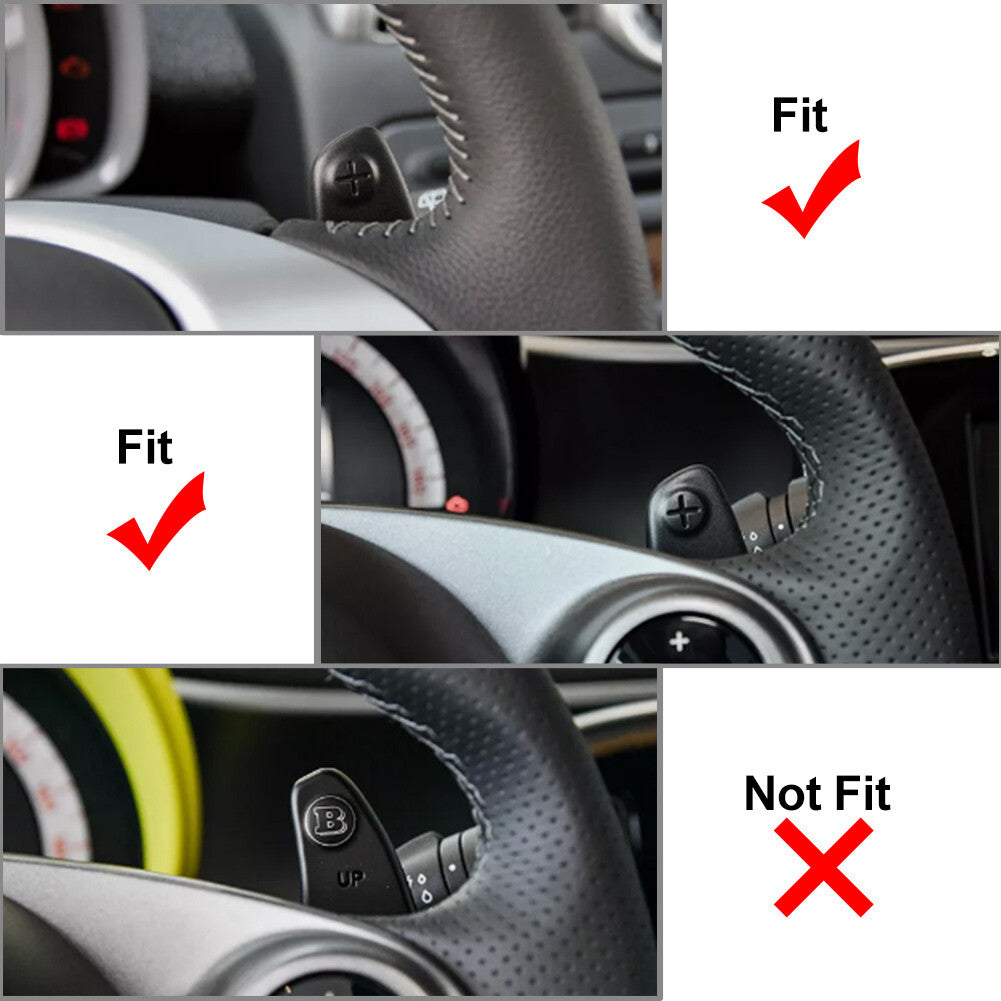 Steering Wheel Shift Paddle Extension Fits for Mercedes-Benz for Smart Fortwo Forfour