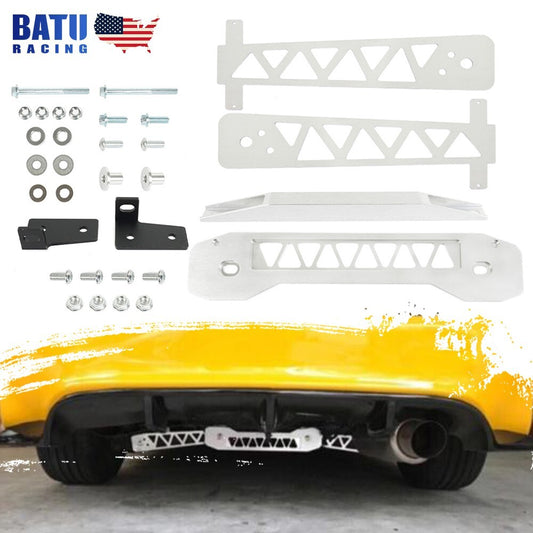 Rear Lower Control Arm Dummy+Subframe Brace+Tie Bar For 06-11 for Civic FD FB FG