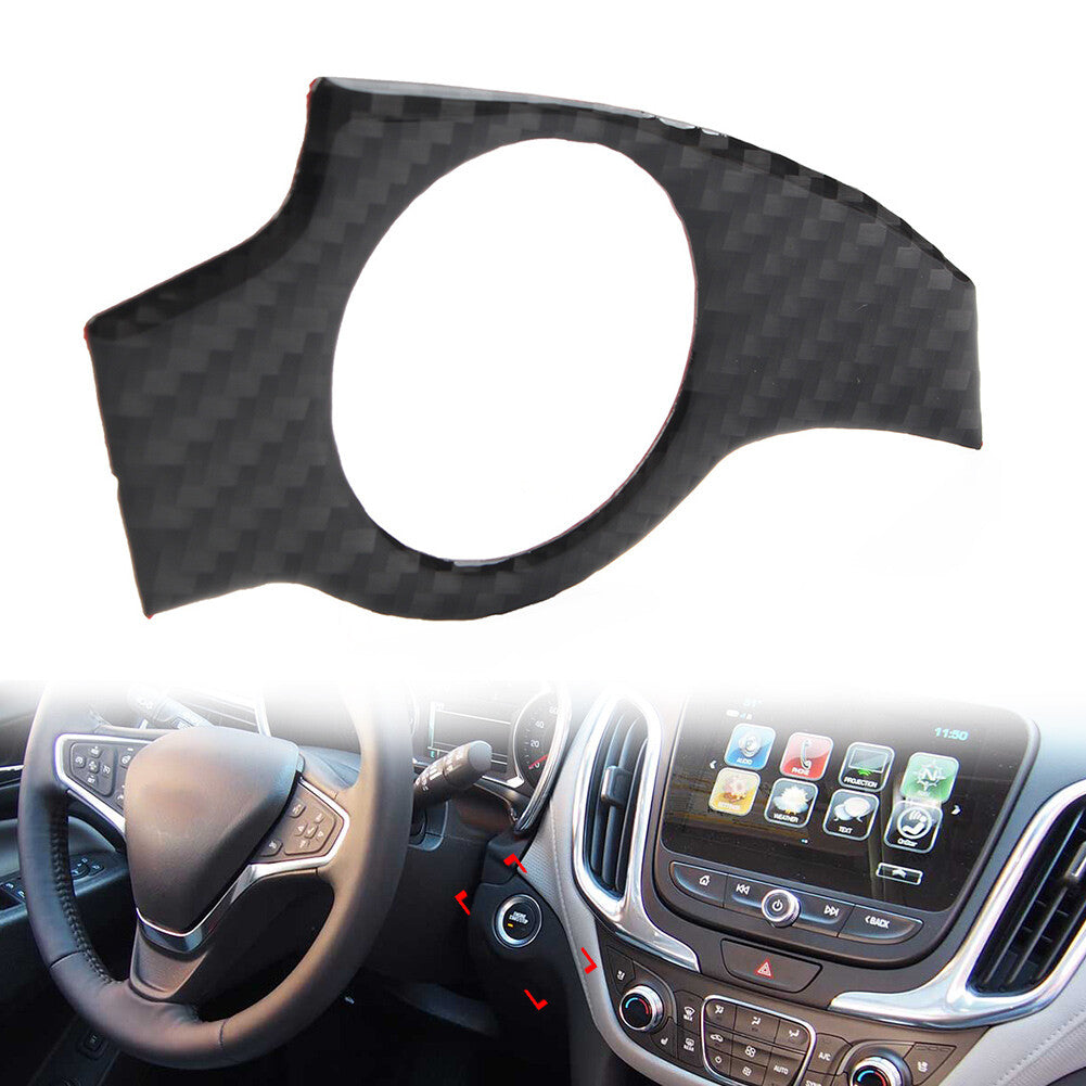 for Chevrolet Equinox 2018-2021 1x LHD One-Button Start Switch Cover Trim