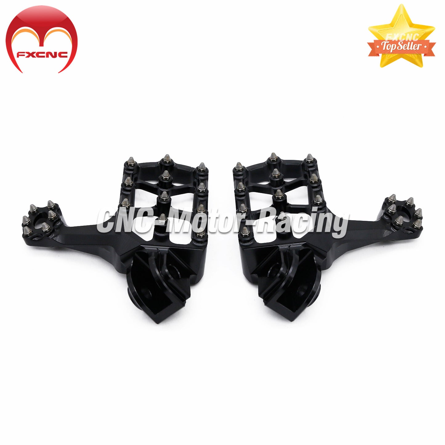 For Husqvarna TC125/FC250-450 2014 - 2015 CNC extended foot spikes