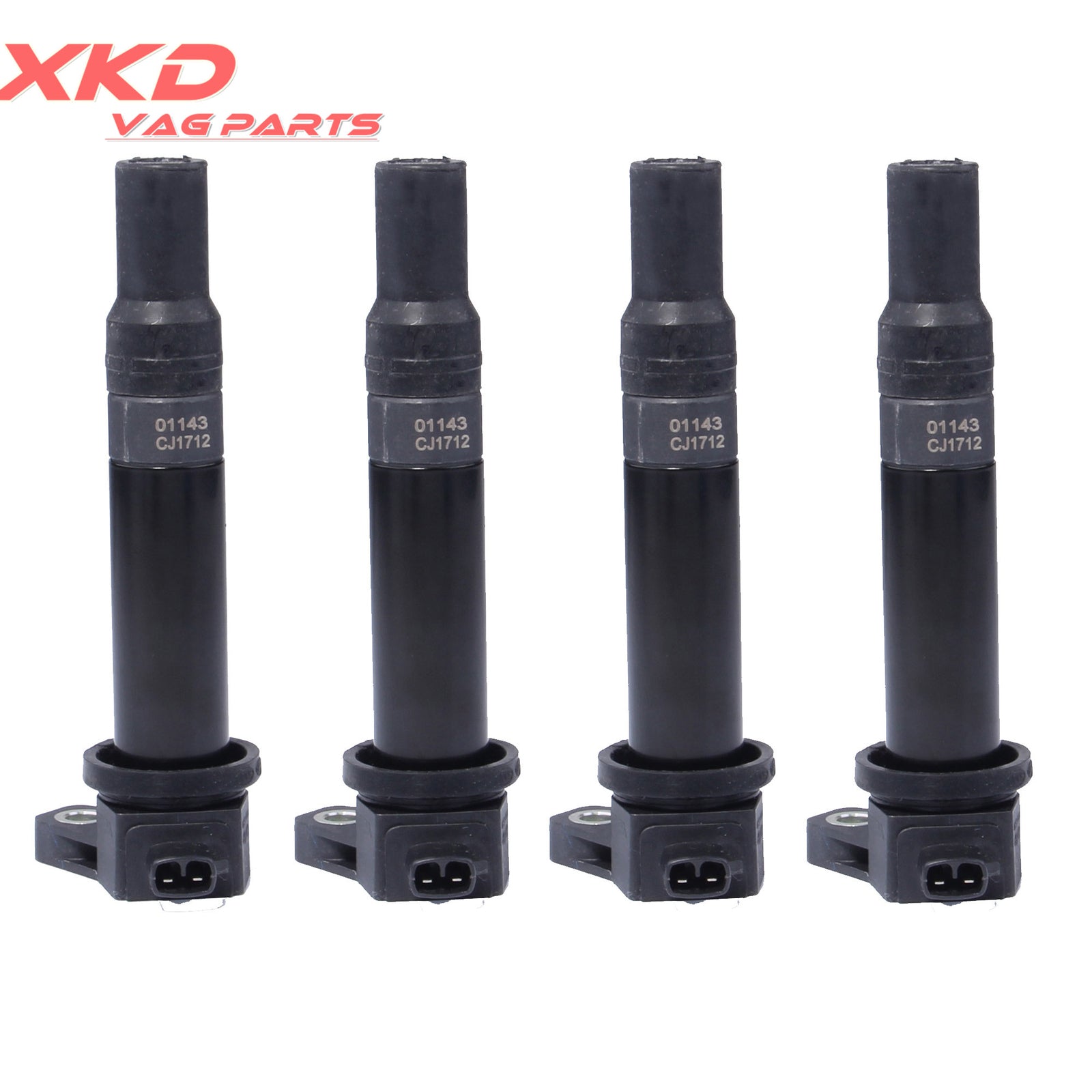 4Pcs Ignition Coils for Kia RIO RIO5 for Hyundai Accent 1.6 L4 2006-2011 27300-26640