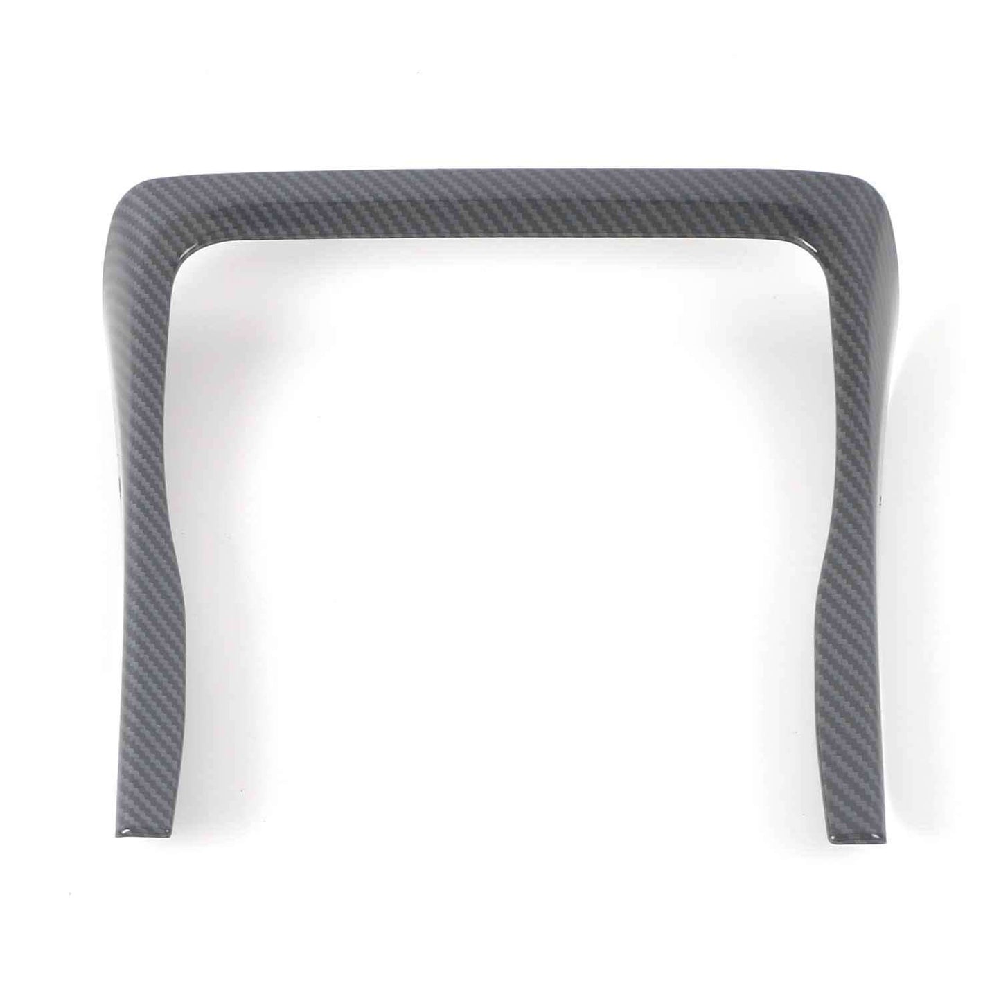 for Toyota bZ4X 2022-2023 Carbon Fiber ABS Central Console Water Cup Frame Trim