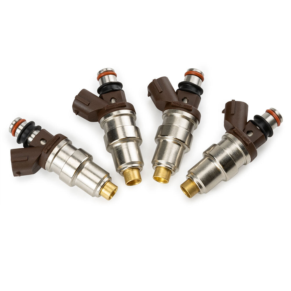 4-piece new fuel injector set 23250-75050, suitable for Toyota 4Runner T100 and Tacoma 2.7L-L4.