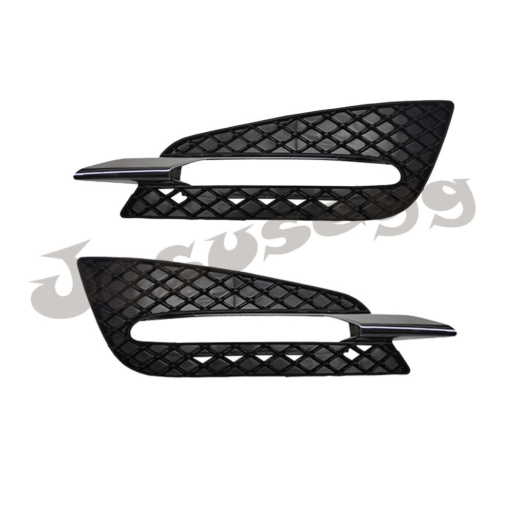 2pcs for Benz R Class W251 LCI Black Right+Left Front Bumper Lower Grill