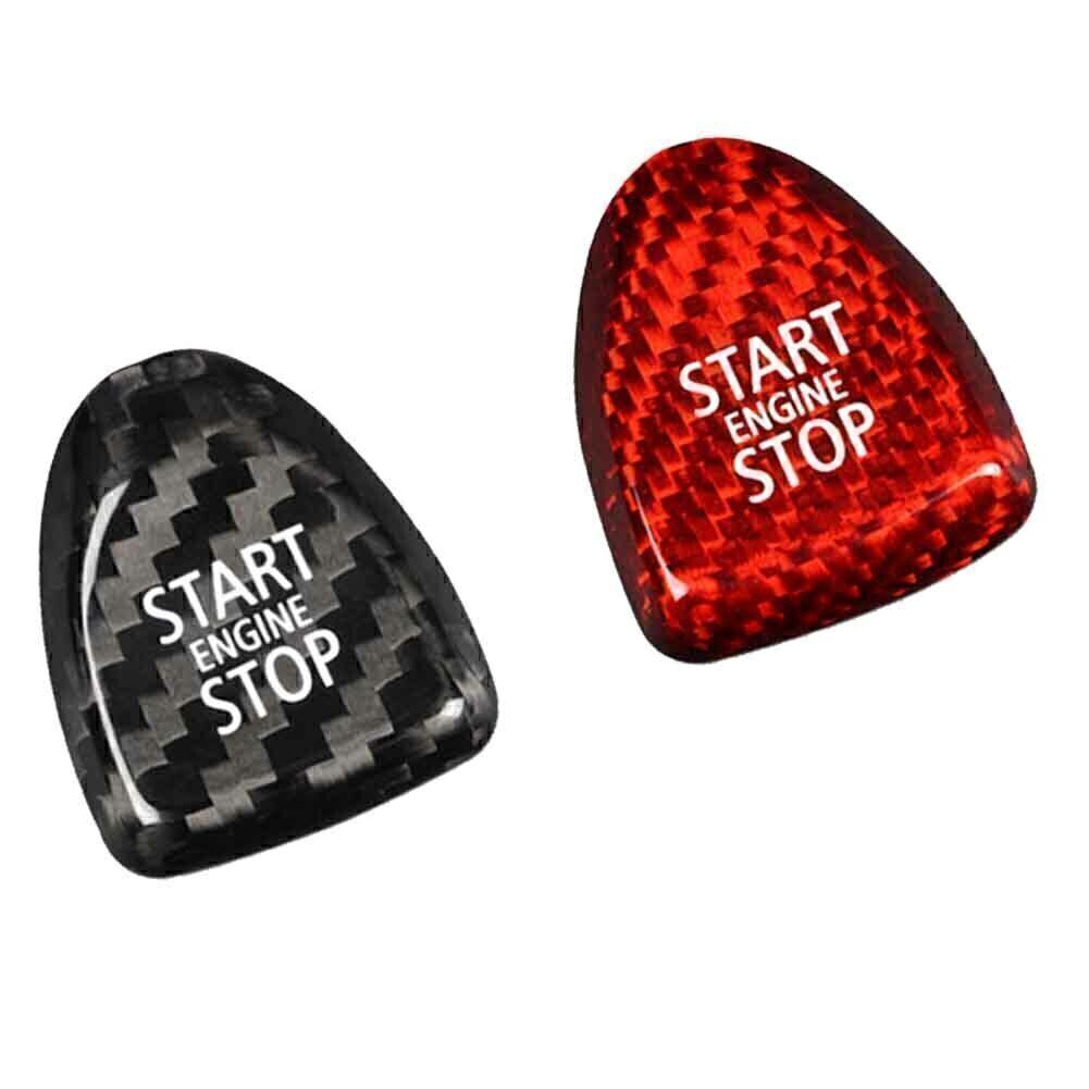 for BMW for Mini Cooper F Model F54 F55 F56 Carbon Fiber Keyless Start Button Cover