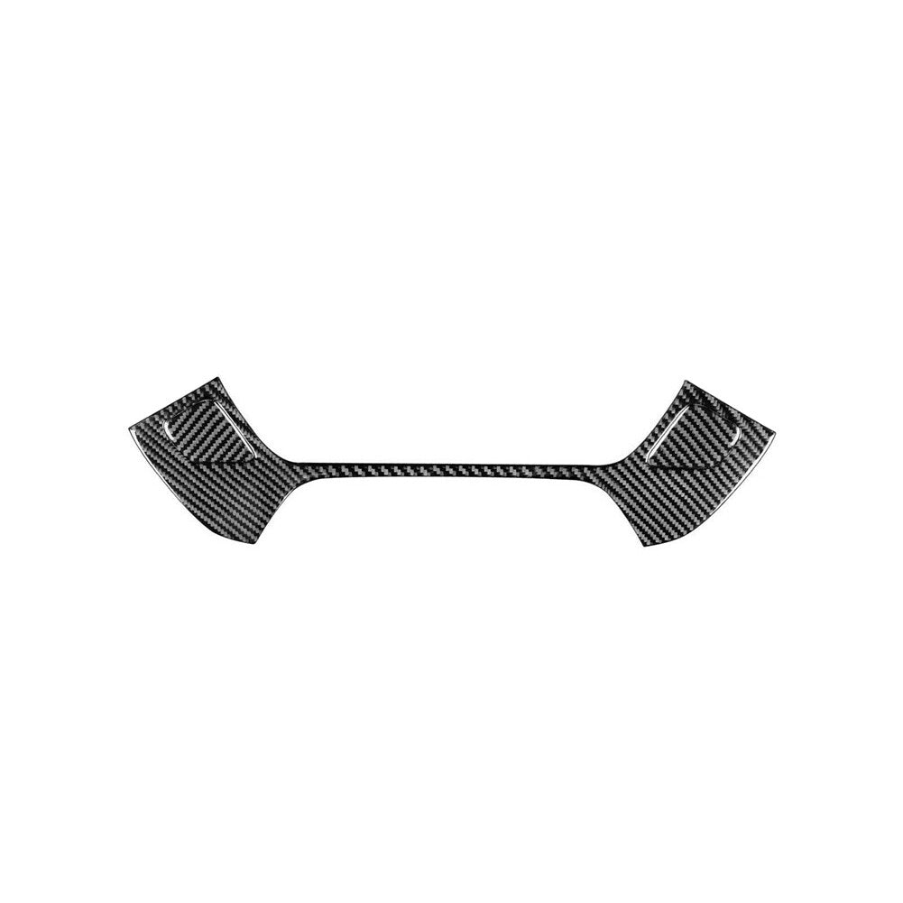 Carbon Fiber Below Climate control Cover Trim For Silverado for GMC for SIERRA 2014-2018