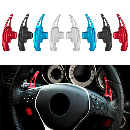 Steering Wheel Shift Paddle Extended Shifter Fit for Mercedes-Benz A B E R M GLK SLK